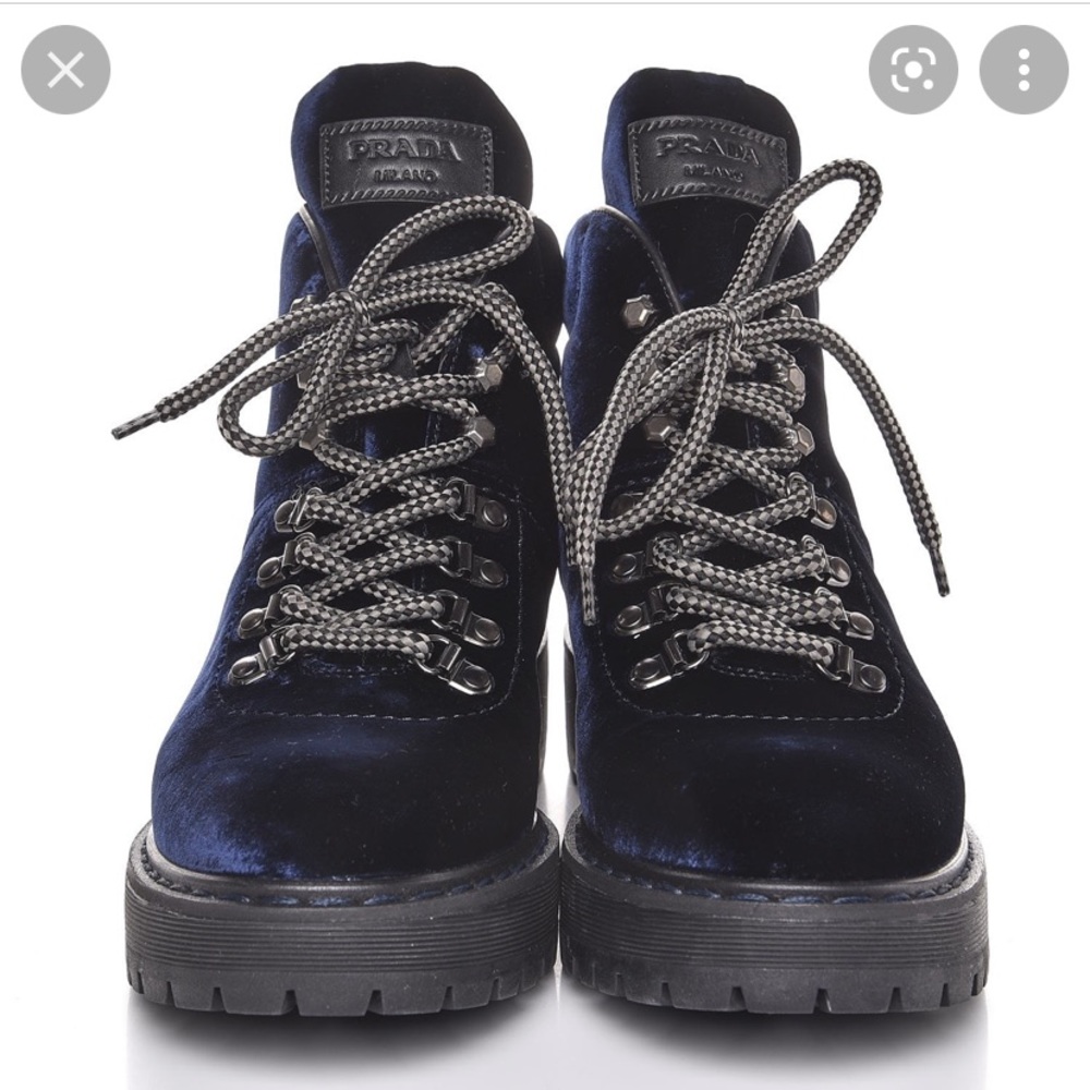Designer hiking boots!